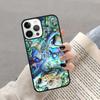 Paua Abaloneb marble Phone Case For iPhone 17 Air 16 pro max 15 14 plus 12 13 Soft Bumper Shell Cover coque