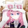 New Shikimori's Not Just A Cutie Bedding Set Cartoon Anime three-piece Set Adult Kid Bedroom Duvetcover Sets Camas Dormitorio