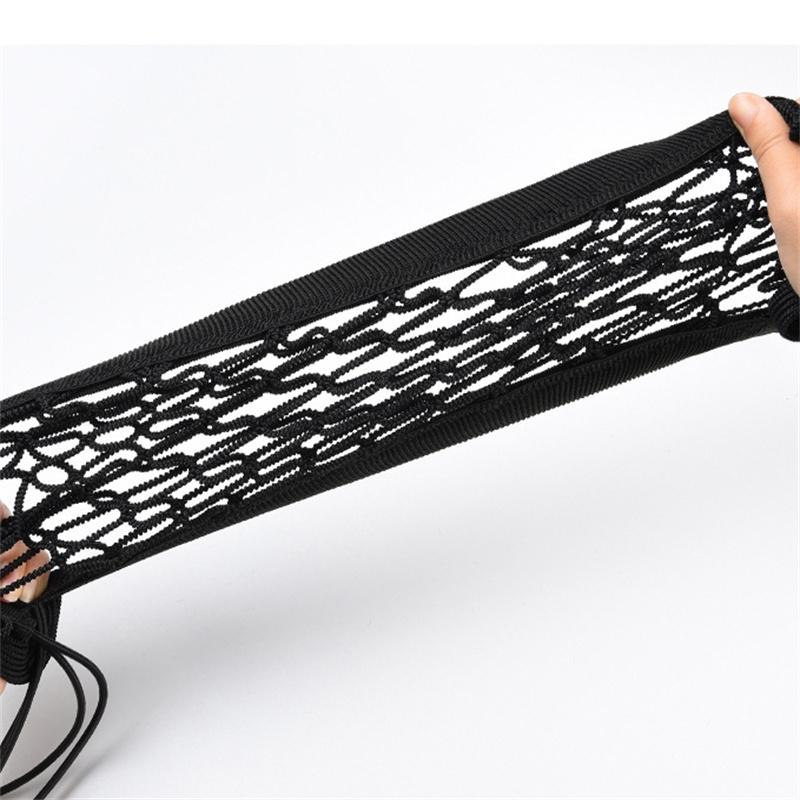 2/3 Layer Car Storage Net Bag Between Seats Car Divider Pet Barrier Stretchable Elastic Mesh Bag Organizer Auto Accessories