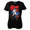 Officially Licensed David Bowie Bowie Lightning Bolt Women T-Shirt