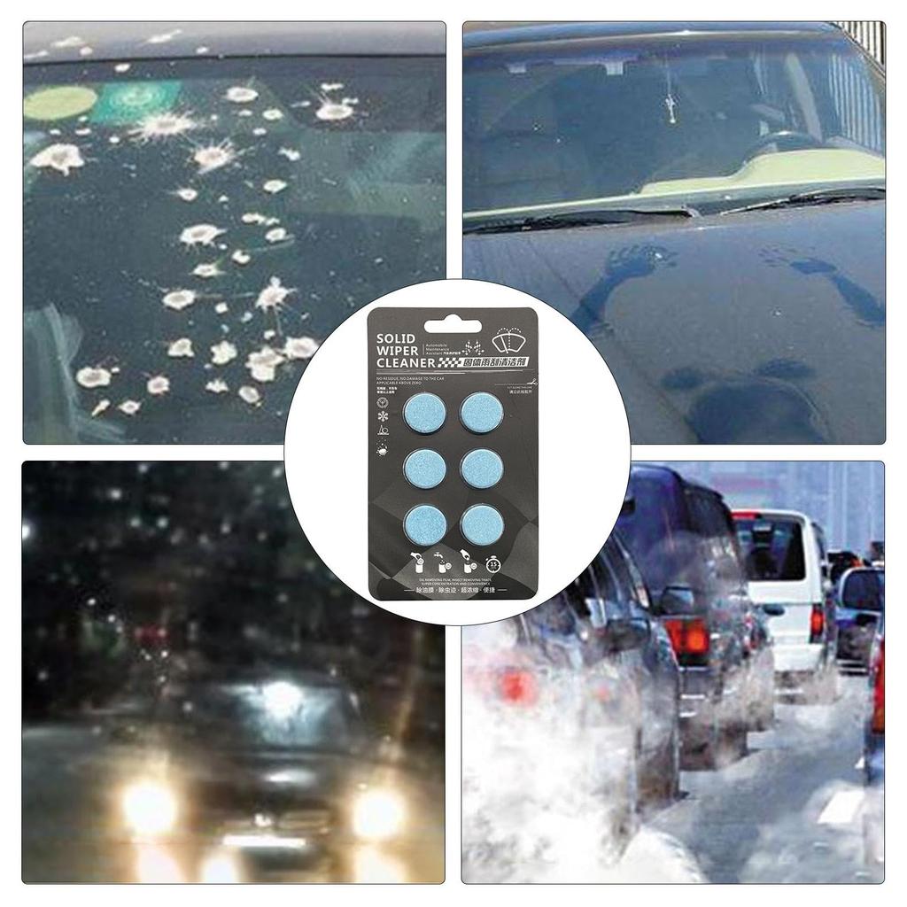 2 Pack Concentrated Cleaning Liquid, Washer Fluid, Concentrated Washer Fluid, Car Windshield Washer Tablet,