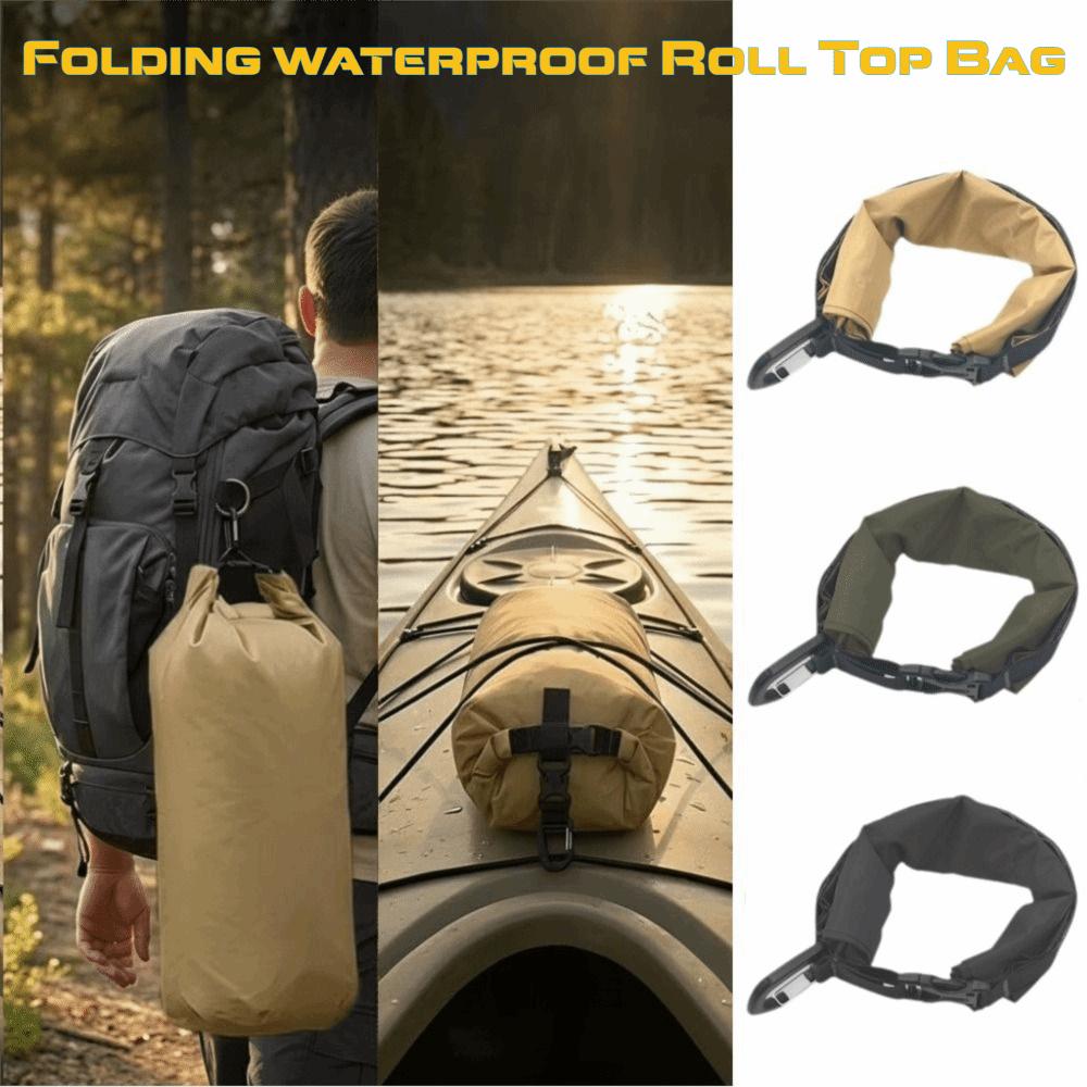 Foldable Waterproof Dry Bag Large Capacity Floating Bag Hiking Storage Bag Adventure Paddle