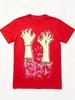 Unisex marškinėliai Medvilniniai Oversize Didelis Dydis Bring me the horizon zombio ranka Medvilniniai S-5XL PP2323