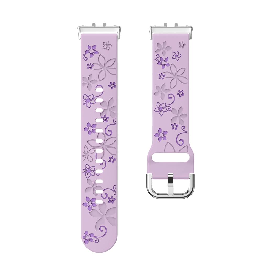 Silikon-Präge-Uhrenarmband für Galaxy Fit3 Wasserdicht und schweißfest Weich und bequem Sport-Uhrenarmband für Galaxy Fit3