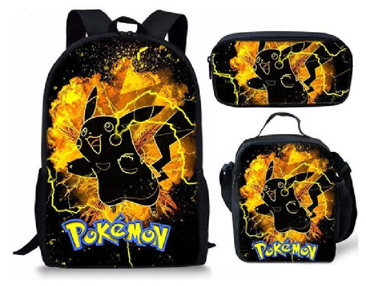 Primary And Secondary School Students Schoolbag Cartoon Backpack Breathable And Wear-Resistant Children'S Backpack Satchel Pencil Bag Set