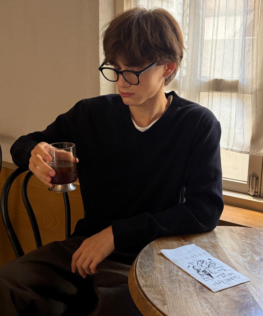 OWSA Essential Soft Long Sleeve Knit - V-Neck (Type A)