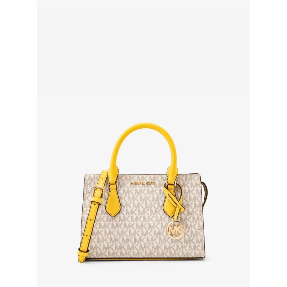 

МАЛЕНЬКАЯ СУМКА MICHAEL KORS SHEILA CENTER на молнии MK SIGNATURE 35S3G6HS5B3161 ЗОЛОТО-ЖЕЛТЫЙ МУЛЬТИ