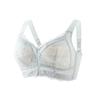 No Steel Ring Bra Women's Underwear Large Size Thin Design Adjustable Bra Adjustable Bra Double Breasted Upper Support Anti Sagging Bra
