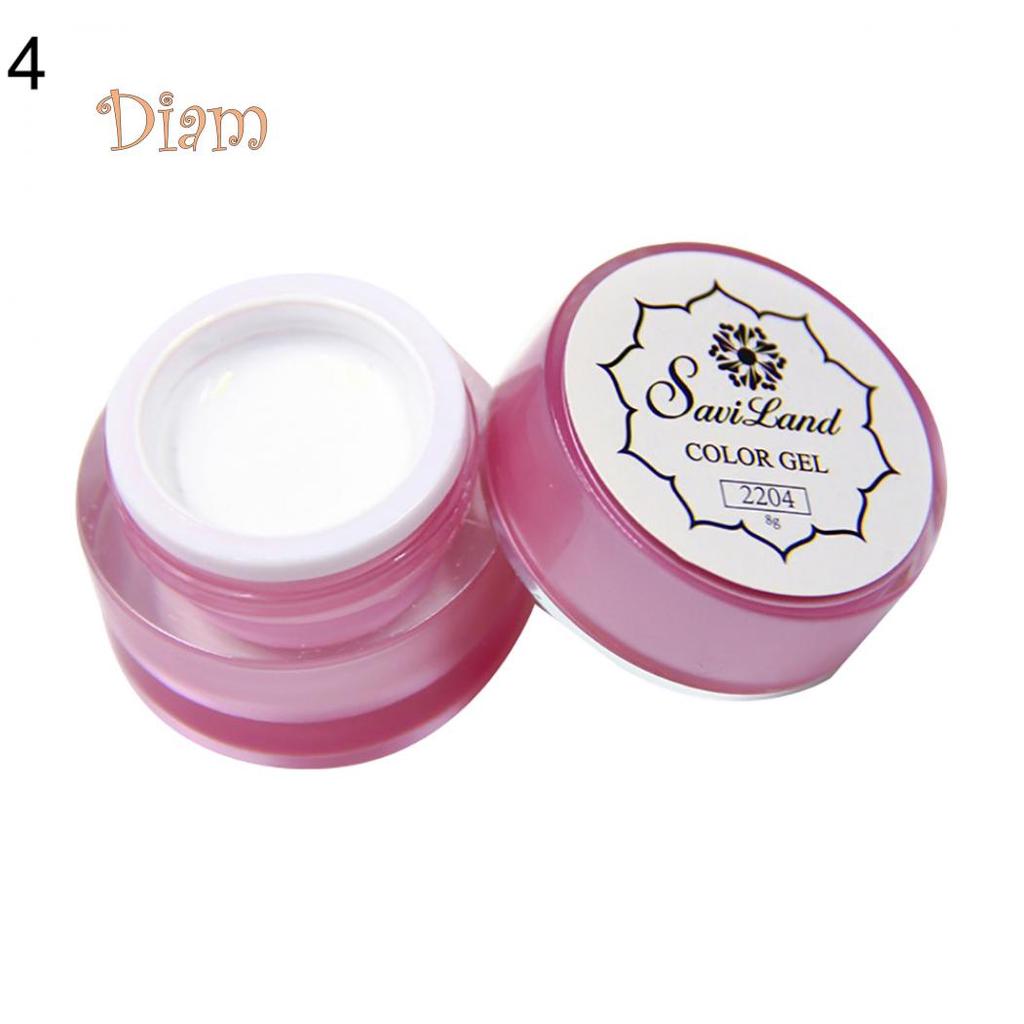 Diamo Soak Off UV LED Gel Polish Long Lasting Nail Varnish Base 3D Painting Lacquer