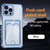 Luxury Shockproof Phone Case For iPhone 16e 16 15 14 Pro Max 13 12 mini 11 Xs XR 7 8 Plus SE Transparent Card Slot Bag Cover