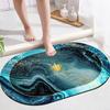 Luxury Simple Diatom Mud Bath Mat Bathtub Border Slippery Moisture-wicking Mat Bath Area Doorway Carpet Durable Durable