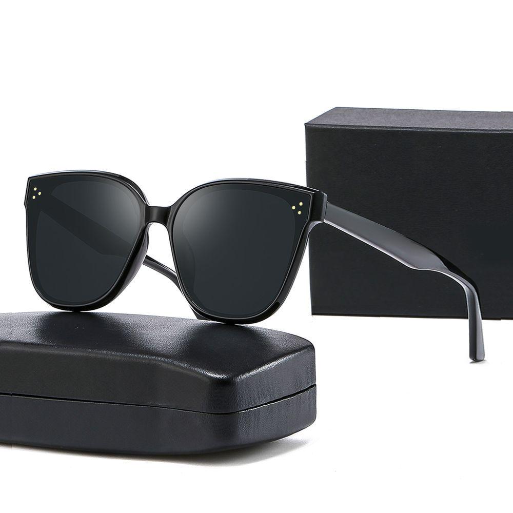Women's Retro Korean Style Slimming White Sunglasses & Men's Polarized Sunglasses