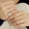 Murmur [925silver]Twinkle Frame Cubic Ring