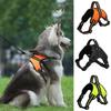Stylish Anti-pull Reflective Dog Harness With Front Clip In Various Colors