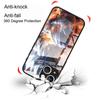 D-ragonS B-allS Goku Glass Phone Cover Case for iPhone 17 Pro Max 12 11 15 Plus 16 XR Air 8 13 14
