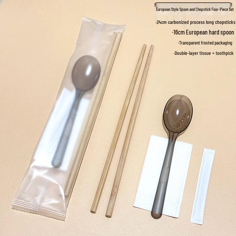 Mod Lanka Disposable Bamboo Fiber Cutlery Set