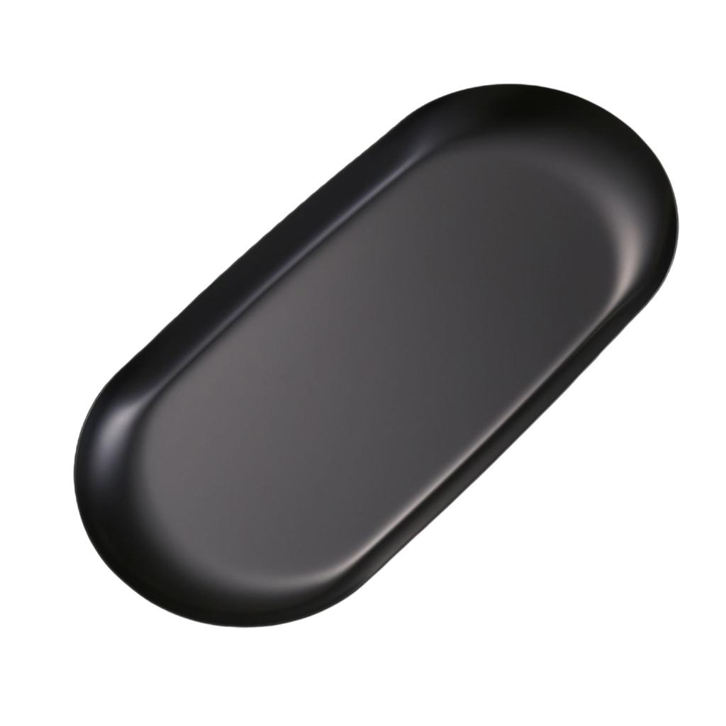 Stainless Steel Oval Trays for Jewelry Display Nail Art Tools Home Decors Storage Organizer for Necklace Ring Display