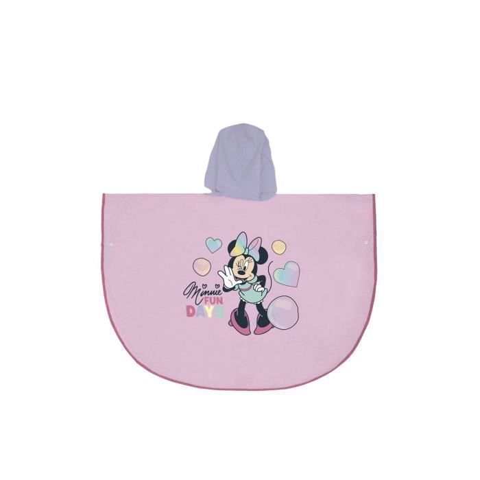 Waterproof Poncho - Minnie Mouse - Pink - Child - Sleeveless - Hiking