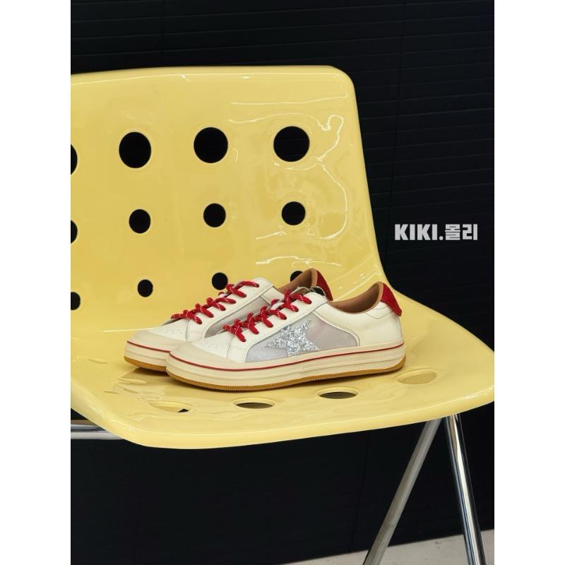 

Summer mesh star shoes new retro board shoes women s tide breathable height increase casual sports shoes 40