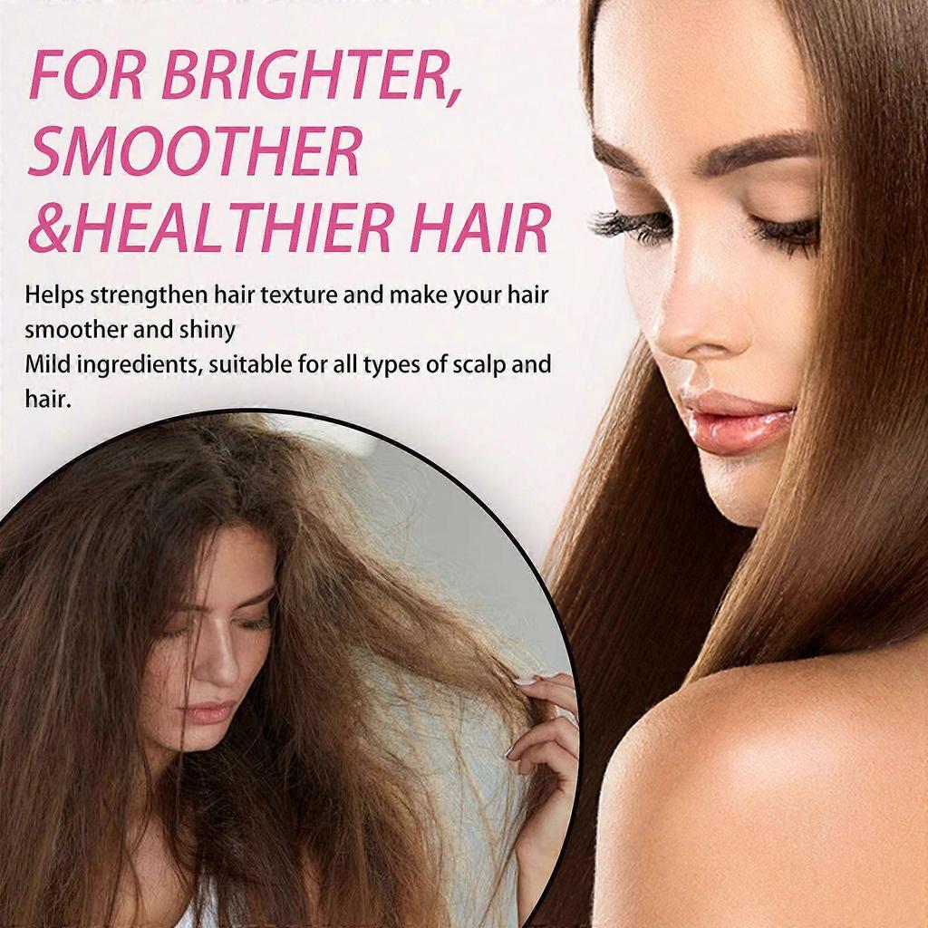 Avocado Nourishing Hair Mask: Moisturizes and Softens Hair, Repairs Damaged Hair, Dry and Frizzy Ends. less
