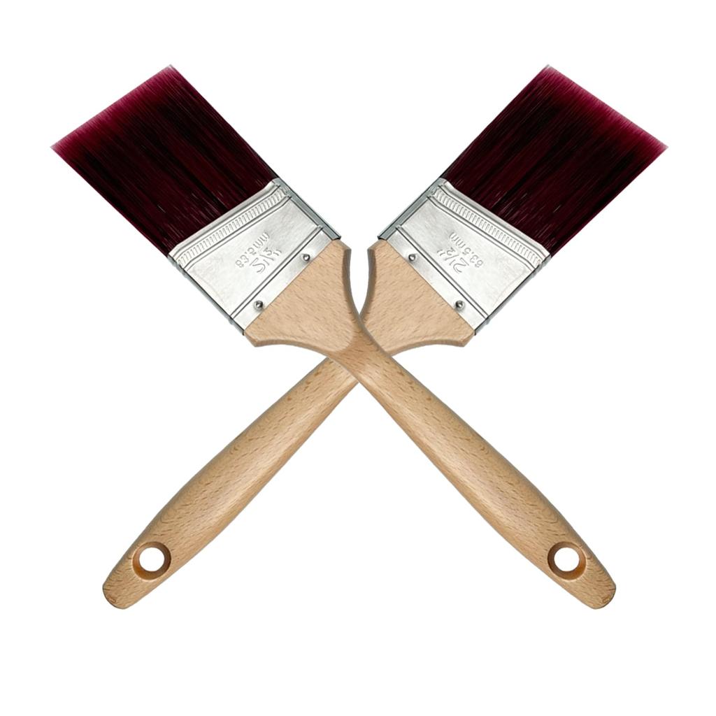 Paint Paint Hard Paint Angled Brush Brush, 1.5/2/2.5/3 inch, Brush, Water-Based Paint, Brush, Value, Multi-Purpose (7522/7523/7524/7525)