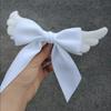 Creative Angel Wing Hair Clip Y2K Hair Barrettes Sweet Cool Satin Bow Hairpin  Girls