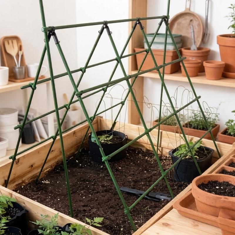 Plant Fixed Clip Reusables Garden Greenhouses Brackets Garden Plant Vine Climbing Clamps Flower Tomato Support Fasteners
