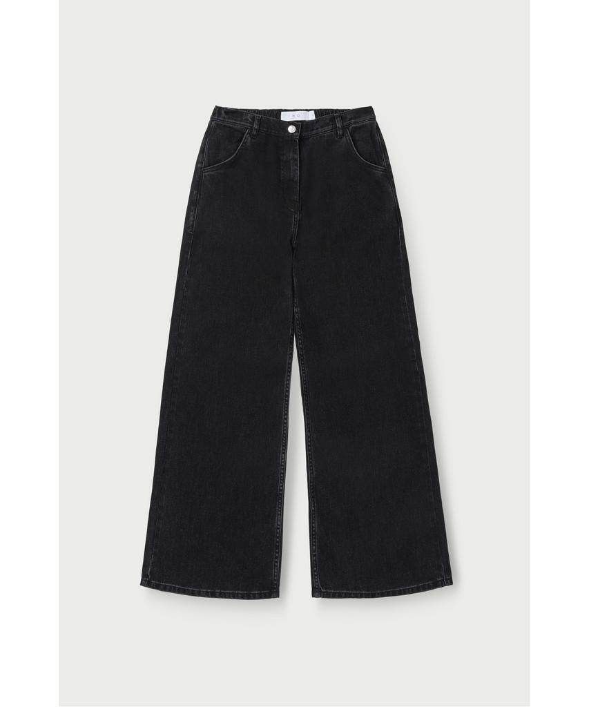 IROWOMEN Mayu Back Banding Wide Pants Iopda26101Bkx