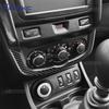 Real Soft Carbon Fiber Sticker For Dacia Duster 2014 2015 2016 2017 2018 LHD RHD Car Central Control AC Frame Interior Trim