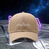Mushroom Outline Art Baseballpet Unisex Polyester Casual Verstelbare Sport Zon Hoed