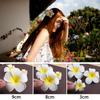 Fiori di Plumeria Plastica Bohemien Frangipani Fermaglio per Capelli Fermagli da Sposa Accessori da Spiaggia Regalo per Ragazze