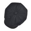 Newsboy Cap Men's Twill Cotton Eight Panel Hat Women's Baker Boy Caps Retro Big Large Hats Male Boina Black Beret 003