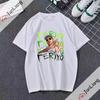 Ferxxo  Breathable Tshirt Rapper Feid Printed Tshirts Summer Short Sleeve Tee Hip Hop Unisex Women Streetwear Tshirt