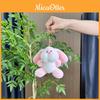 Schattige Pluche Cartoon Konijn Sleutelhanger Charmante Rugzak Hanger Voor Creatieve Accessoires