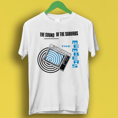 The Members Sound Of The Suburbs 70s Punk Gave T-skjorte P1255