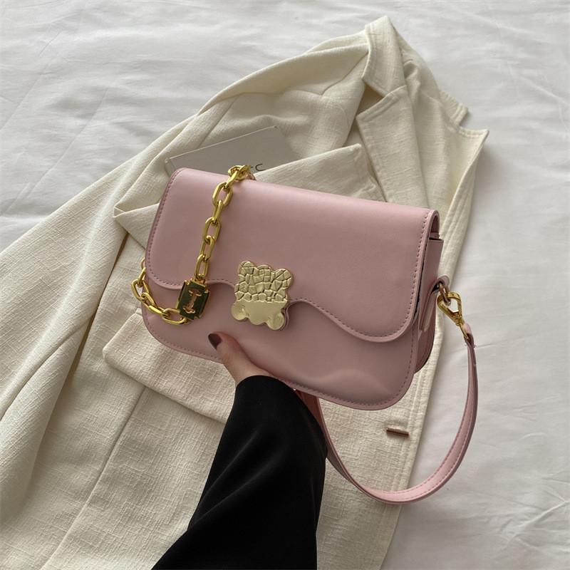 Trendy Small Square Bag For 2024 Spring Fashion Street Style Single Shoulder Underarm Bag