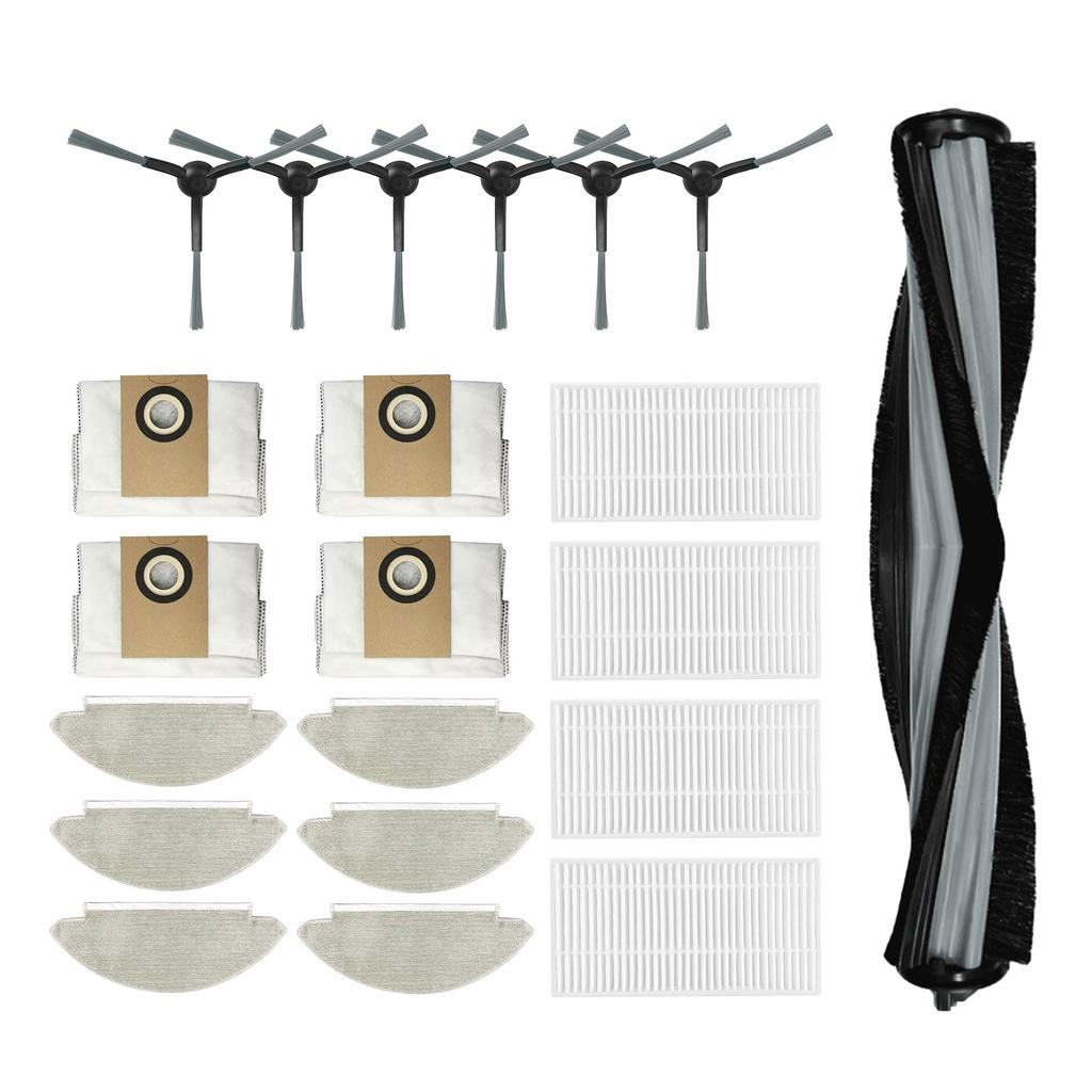 Main Brush Vacuum Cleaner Mop Cloth Filter Side Brush Dust Bag Replacement Part Sweeping Robot Accessories for Sweeper