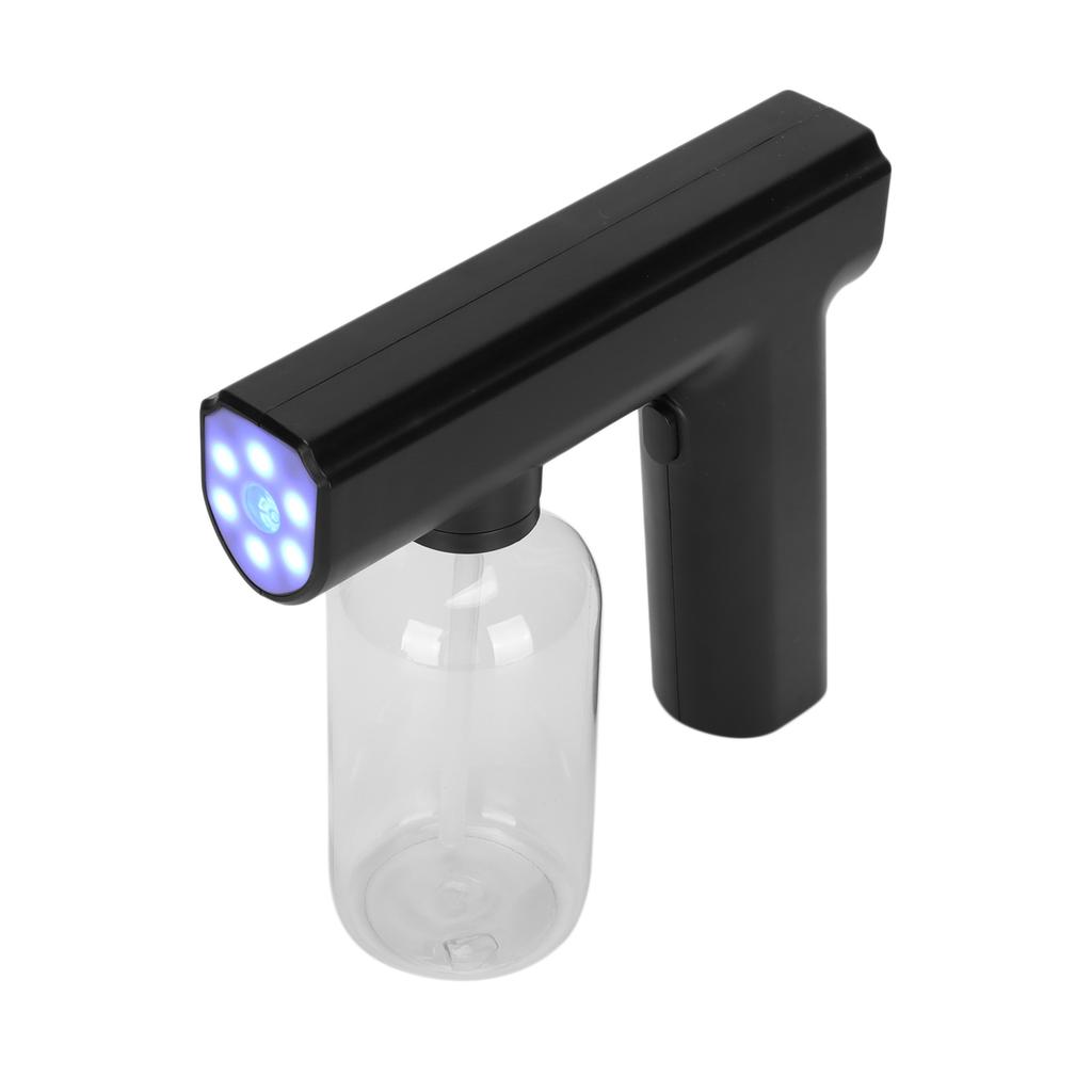 Portable Nanometer Mist Sprayer Gun Multifunctional Electric Fogger Wireless Cleaning SprayerBlack