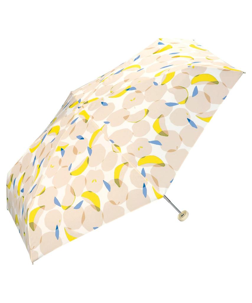 Omena Mini Folding Rain Umbrella for and Stylish and Cute for Retro Apple Fruit [2025] Wpc. Umbrella, Yellow, Commuting, School, Travel, Women,