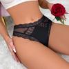 Women's Sexy Cross Lace-up Low Waist Thongs - European and American Style