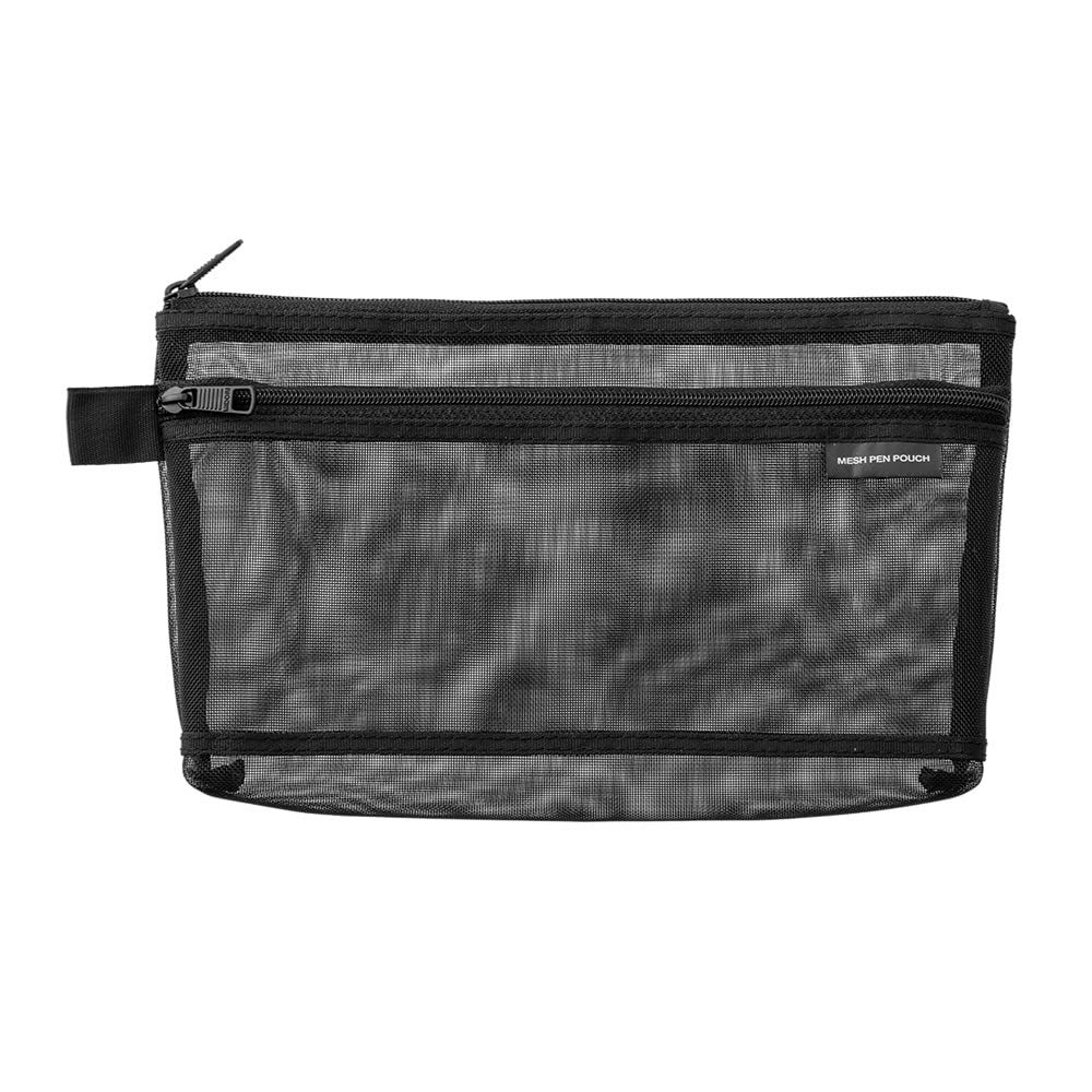 

DESIGNPHIL MIDORI Pen Mesh Pen 41832006 Case, Pouch, Black, чёрный