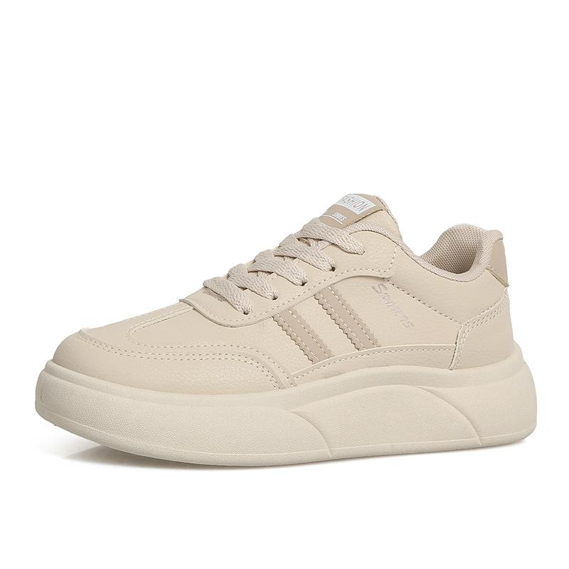 

Little white shoes 2025 spring new women s shoes student casual board shoes versatile tide Korean version ins platform single shoes women 40
