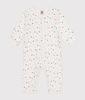 Footless Romper A0BUP 12 months 74cm [Petit Bateau] Off-white/Multicolor