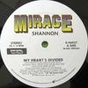 12inch Record SHANNON - My Heart's Divided (Re-Mix Version) 096937 Mirage 1984 US Dance & Electronica Used