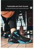 Men's High-Top Basketball Shoes - Thick Sole, Non-Slip, Shock Absorbing, Breathable, Youth Training Sneakers