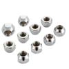 10 Stück Höhe 16mm Radmuttern M12x1.25,M12x1.5, M14x1.5,1/2"-20 Anhänger Radmuttern Reifen Kegelmutter 21mm Sechskant Radmuttern