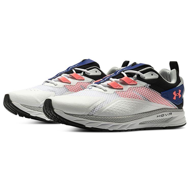 Under Armour Men's UA HOVR Flux MVMNT Running Shoes White Royal Blue 3025354-100
