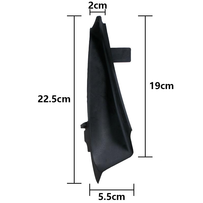 For Renault Koleos HY 2007-2016 Auto Parts Front Wiper Deflector Front Windshield Lower Trim Rain Collector Plate 66895JY00A