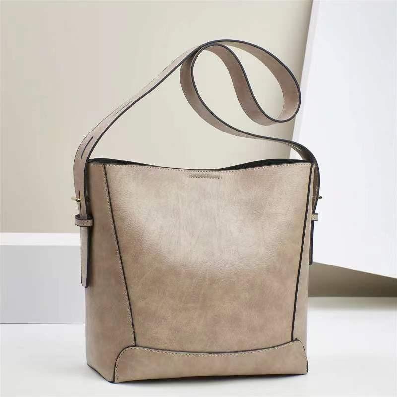Modern Simple Pu Bucket Bag For Women In Popular Colors Ideal For Everyday Use