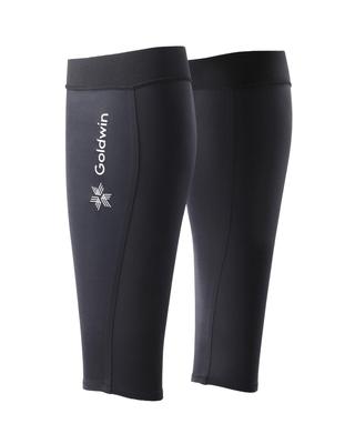 Goldwin Calf Compression Calf Support with UV Leg Cover for Men and Running and Size Medium Sleeves, Protection, Women, Trekking, GC04352, Black,